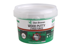 Ξυλόστοκος Νερού Den Braven Wood Putty Μαύρος