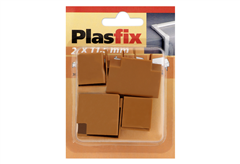 Ενώσεις Inofix Ανάμεικτες για Κανάλι Plasfix 21X11,5mm Καφέ Σκούρο Ξύλο