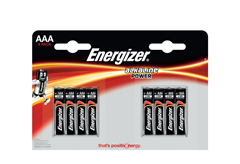 Μπαταρία Energizer Alkiline Power AAA, 8 Τεμαχίων